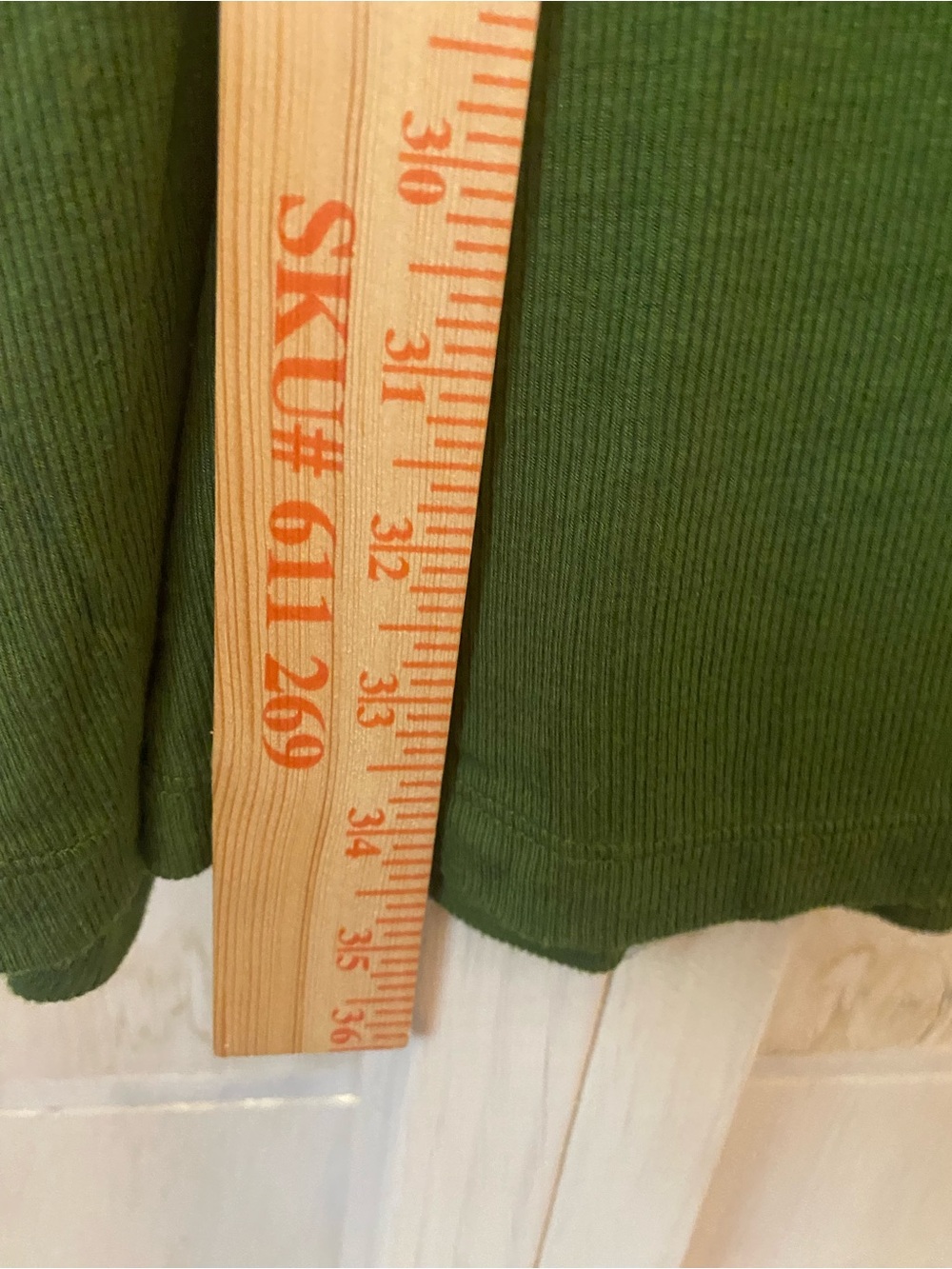 Urban Outfitters Olive Green Sleeveless Ruffle-Trim Dress - Picture 7 of 10
